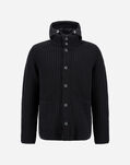 Herno CARDIGAN IN COBÂ STITCH WOOL Black MC000150U700169300