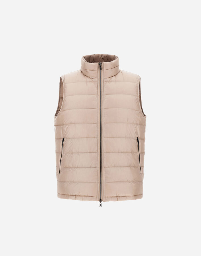 Herno White Polyamide Waistcoat