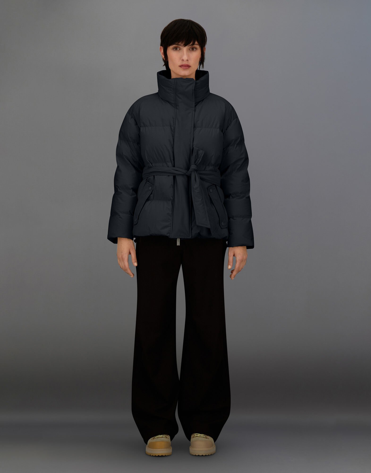 ラミナー 2レイヤーゴアテックス ジャケット ブラック | Herno® (ヘルノ)