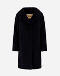 Herno COAT IN SOFT ALTERNATIVE FUR Black GC000461D124229300