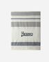 Herno RESORT BEACH TOWEL IN JACQUARD COTTON Blue/White TLM0002UR131999210
