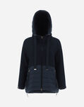 Herno NUAGE AND PRALINE OVERSIZE JACKET Blue PI001461D192889201