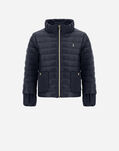 Herno NYLON ULTRALIGHT AND TAFFETA JACKET WITH POCKETS Blue Navy PI0109G120179200
