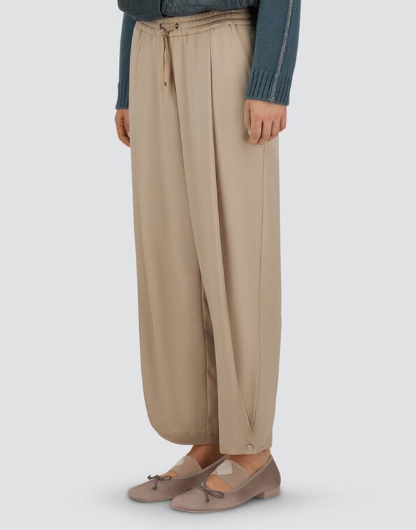 RESORT ENVERS SATIN TROUSERS Herno product thumbnail image view 3