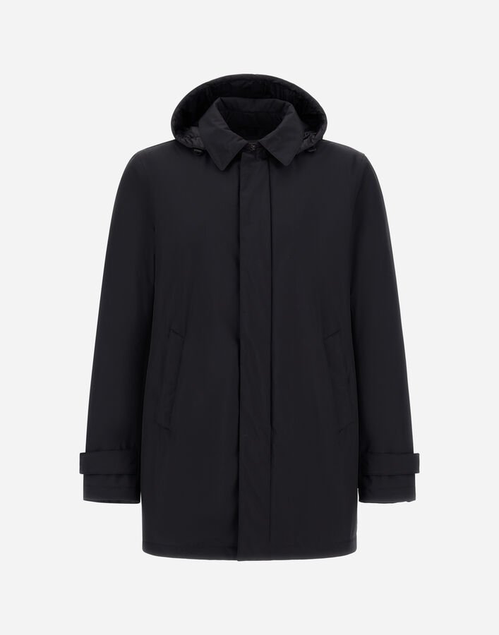 Herno LONG PARKA IN 2-LAYER WINDSTOPPER Black PI001242U128409300