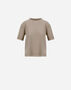 Herno T-SHIRT IN GLAM KNIT EFFECT Dove Grey JG000223D520562600