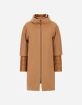 Herno COAT IN LUXURY WOOL AND NYLON ULTRALIGHT Camel CA000544D333132157