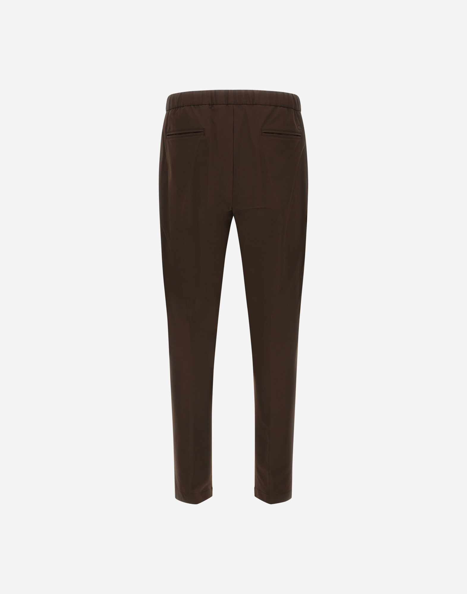 メンズ ライトコンフォート ストレッチウーヴン パンツ 茶色 | Herno