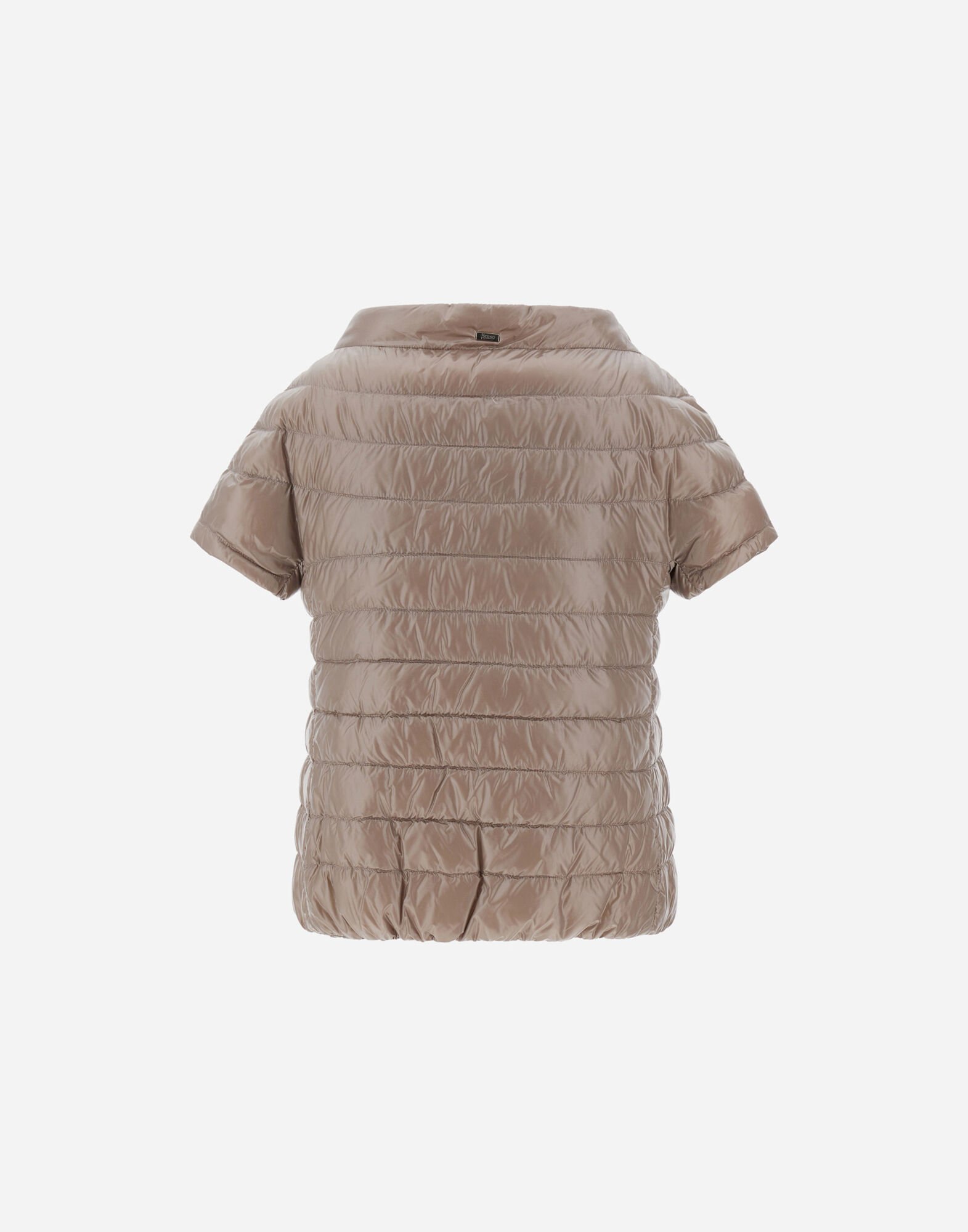 セール中　美品　正規品ヘルノ　エミリア　イコニコ　ダウンベスト　ケープ　44 L レディース イコニコ エミリア ジャケット グレー | Herno® (ヘルノ)