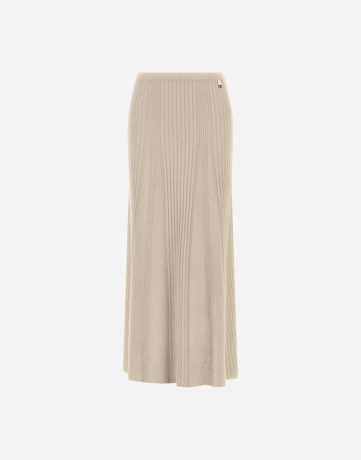 Herno RESORT SKIRT IN BRIGHT KNIT Chantilly GN00022DR760741985