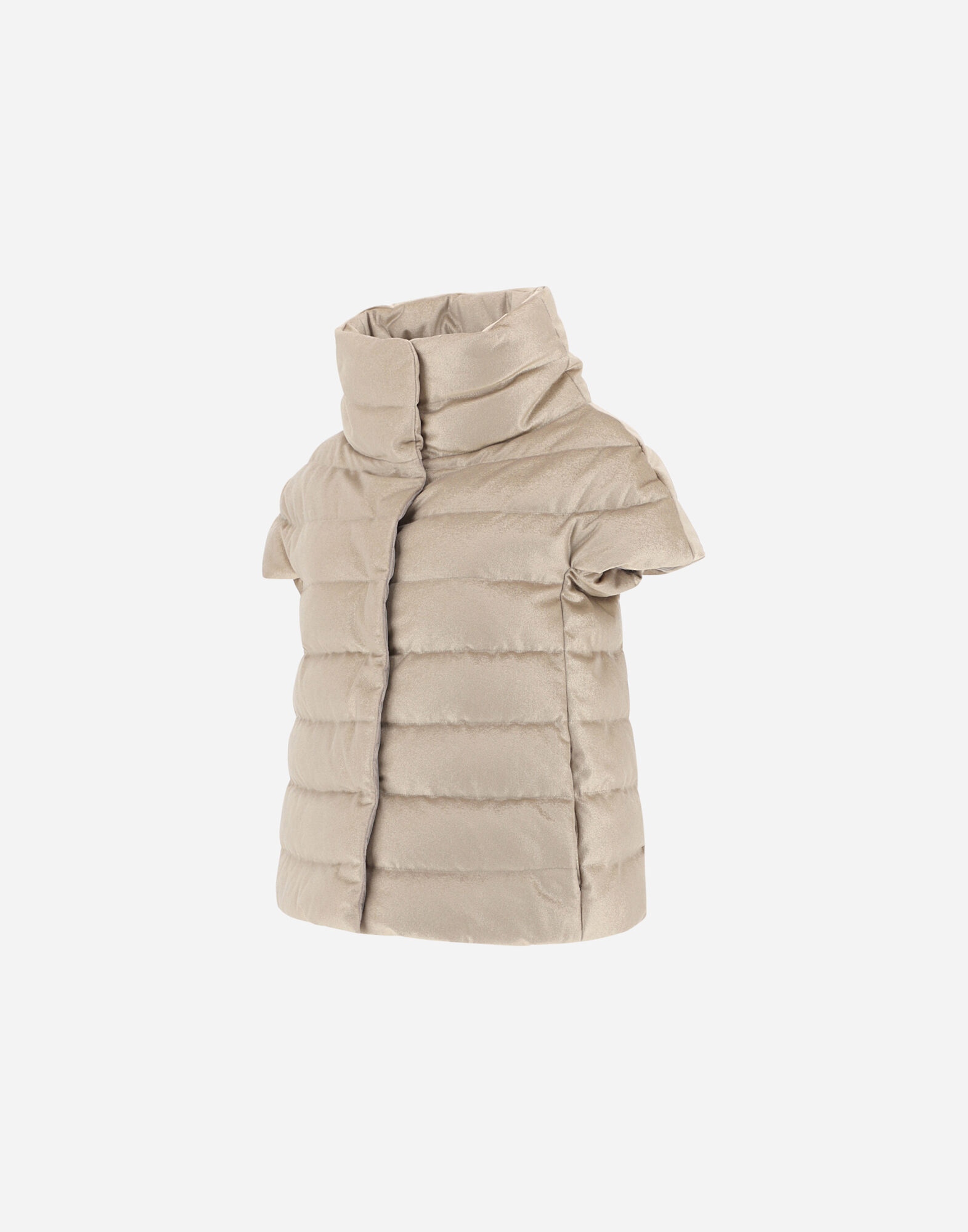 VELVET SHINE CAPE JACKET in Chantilly 