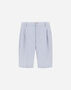 Herno SUMMER STRIPE SHORTS White/Light Blue PT000094U127041091