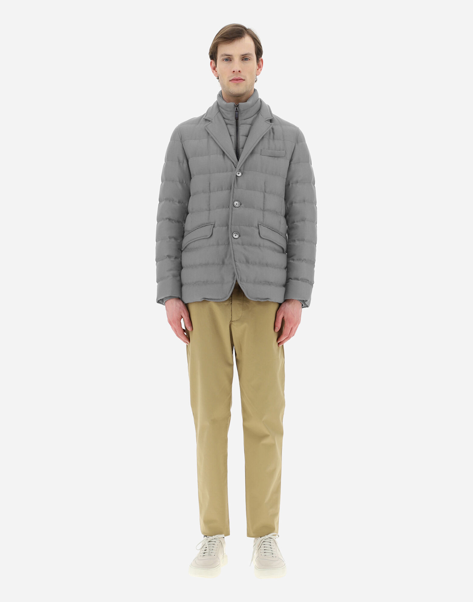 NORFOLK BLAZER in Dark Grey for Men Herno
