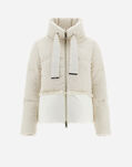 Herno LUX BOULÉ AND NUAGE JACKET Natural PI001820D333941100
