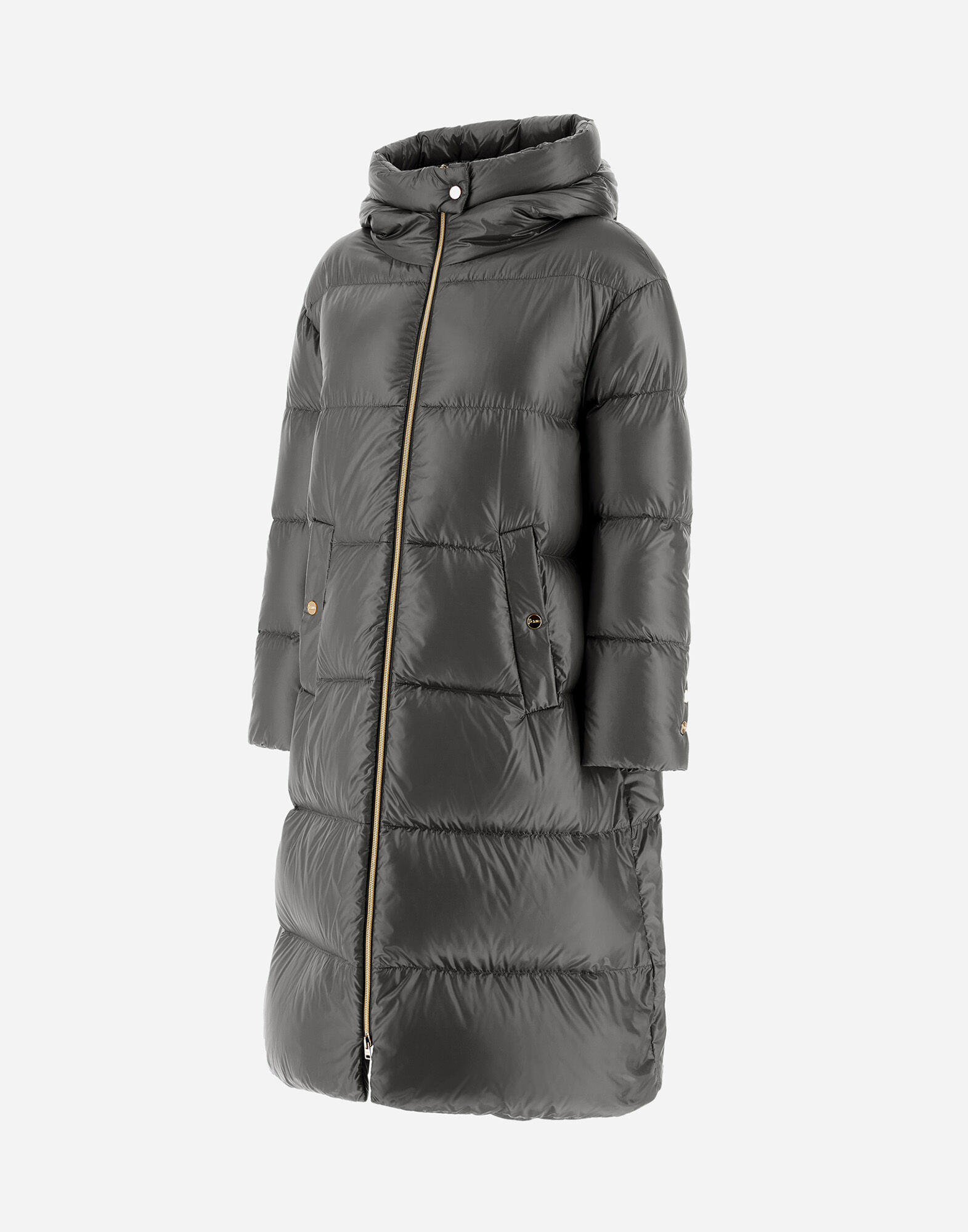 ★美品★ Herno ダウン　ライトグレー　グレージュ　42インチ　M ヘルノ HERNO PI0822D 33220 ダウンコート ダウンジャケット