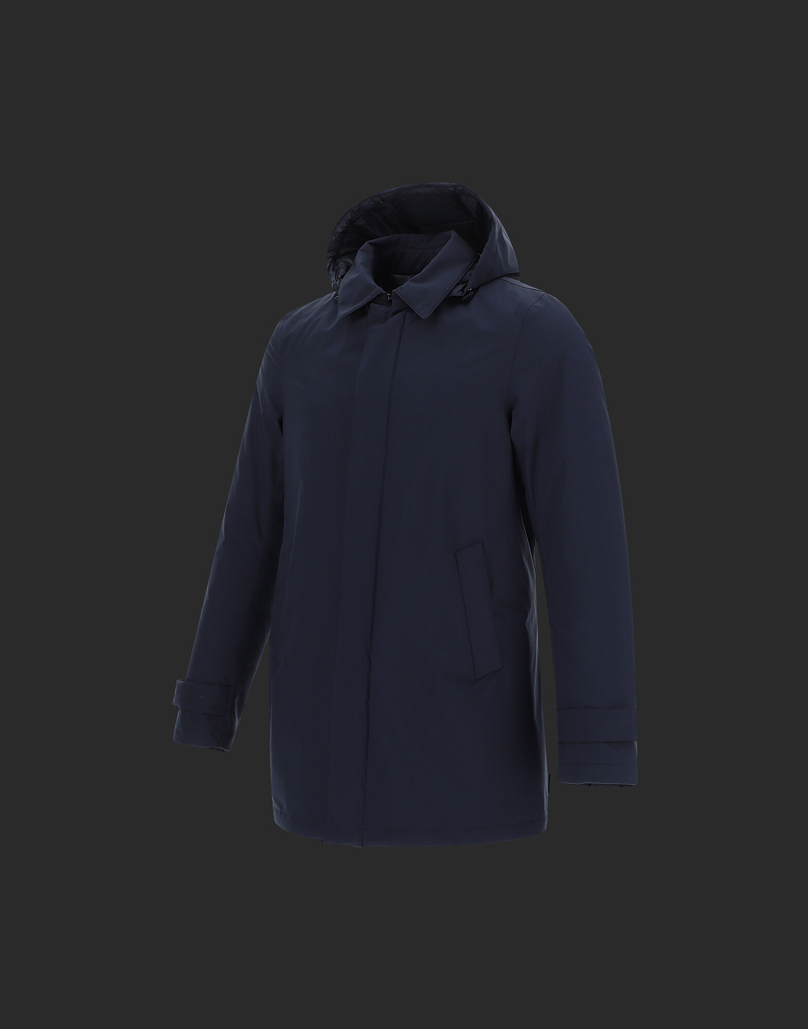 IMPERMEABILE IMBOTTITO PIUMA HERNO LAMINAR UOMO in Blue for Men