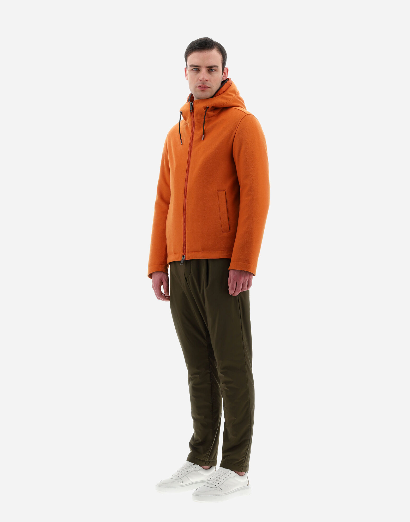 Herno orange jacket online