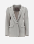 Herno RESORT BLAZER IN LIGHT BOILED WOOL Chantilly GA00003DR333721985