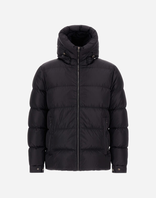Herno ABSOLUTE BLACK NYLON JACKET Black PI001390U129189300