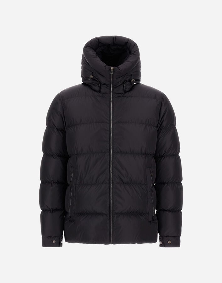 Herno ABSOLUTE BLACK NYLON JACKET Black PI001390U129189300