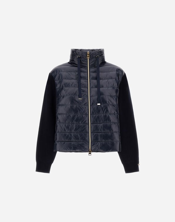 Herno JACKET IN PURE COTTON AND NYLON ULTRALIGHT Navy Blue MP000155D720989200