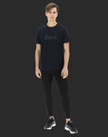 Herno LAMINAR COMPACT JERSEY T-SHIRT WITH LOGO Blue JG001UL520009201
