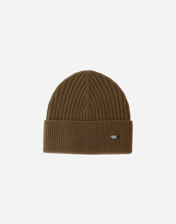 Herno BEANIE IN PURE CASHMERE Olive Green BER00027U710397780