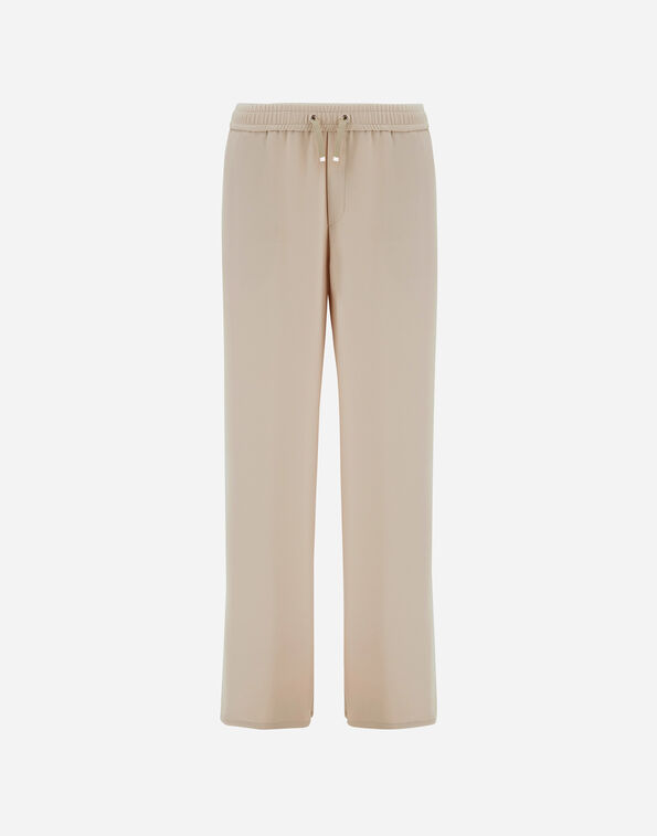 Herno TROUSERS IN MATT CREPE SATIN Chantilly PT000176D127551985