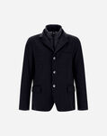 Herno BLAZER IN PURE CASHMERE Dark Blue GA000195U381269290