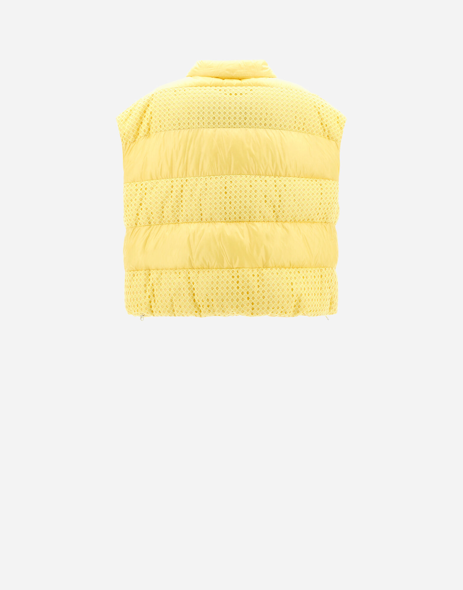Herno padded drawstring-hooded jacket - Yellow