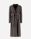 Herno COAT IN WARM TOP CLOTH Iron CA000534D334139487