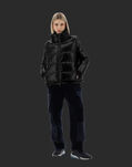 Herno LAMINAR CAPE IN GLAZED RIPSTOP 2L Black PI00301DL123459300