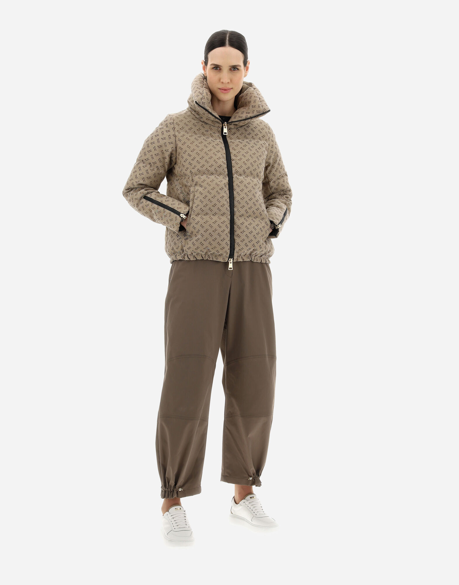 贈る結婚祝い for Camel in HD MONOGRAM PIUMINO Women Herno® | ジャケット・アウター