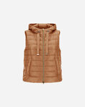 Herno VEST IN NYLON ULTRALIGHT AND MONOGRAM Camel PI002007D12017Z2157