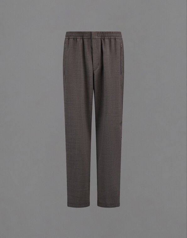 Herno LAMINAR TROUSERS IN WOOL TOUCH Grey PT00070UL128479450