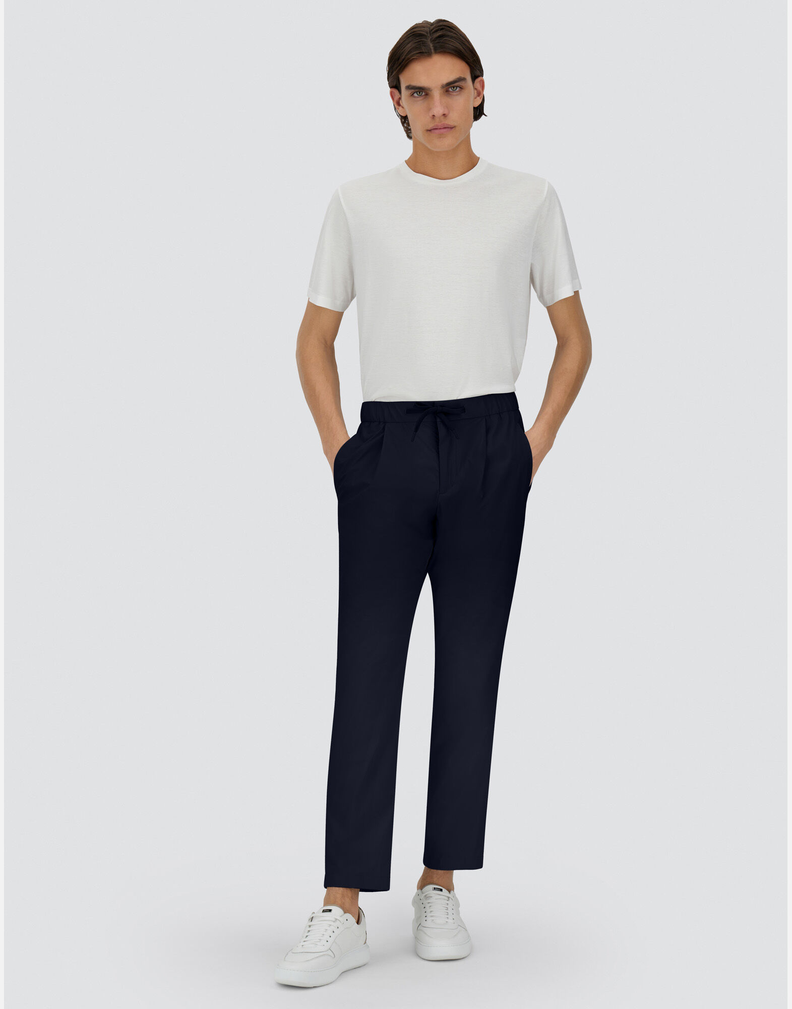 メンズ ナイロンマエストロ パンツ ブルー | Herno® (ヘルノ)