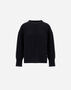 Herno SWEATER IN CARDED PURE WOOL G.7 Black MG000201D702209300