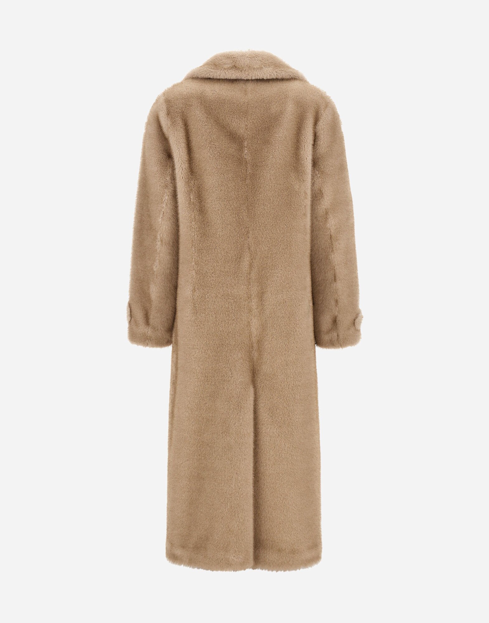 レディース COAT IN MELANGE ALTERNATIVE MINK FUR シャンティイ