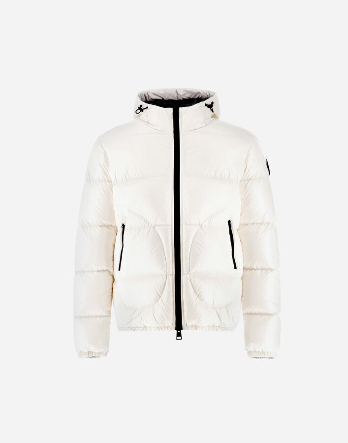 Herno BOMBER JACKET IN GLOSS White PI001133U12220Z1000
