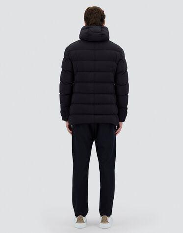 メンズ レジェンド レスキモー コート ブラック | Herno® (ヘルノ)