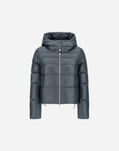 Herno RESORT BOMBER JACKET IN NYLON ULTRALIGHT Midnight Teal PI00124DR12017Z9123