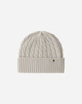 Herno BEANIE IN ETERNITY CASHMERE CABLE Chantilly BER001DNW710331985