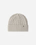 Herno BEANIE IN ETERNITY CASHMERE CABLE Chantilly BER001DNW710331985