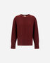 Herno SWEATER IN CARDED PURE WOOL G.7 Bordeaux MG000201D702205950