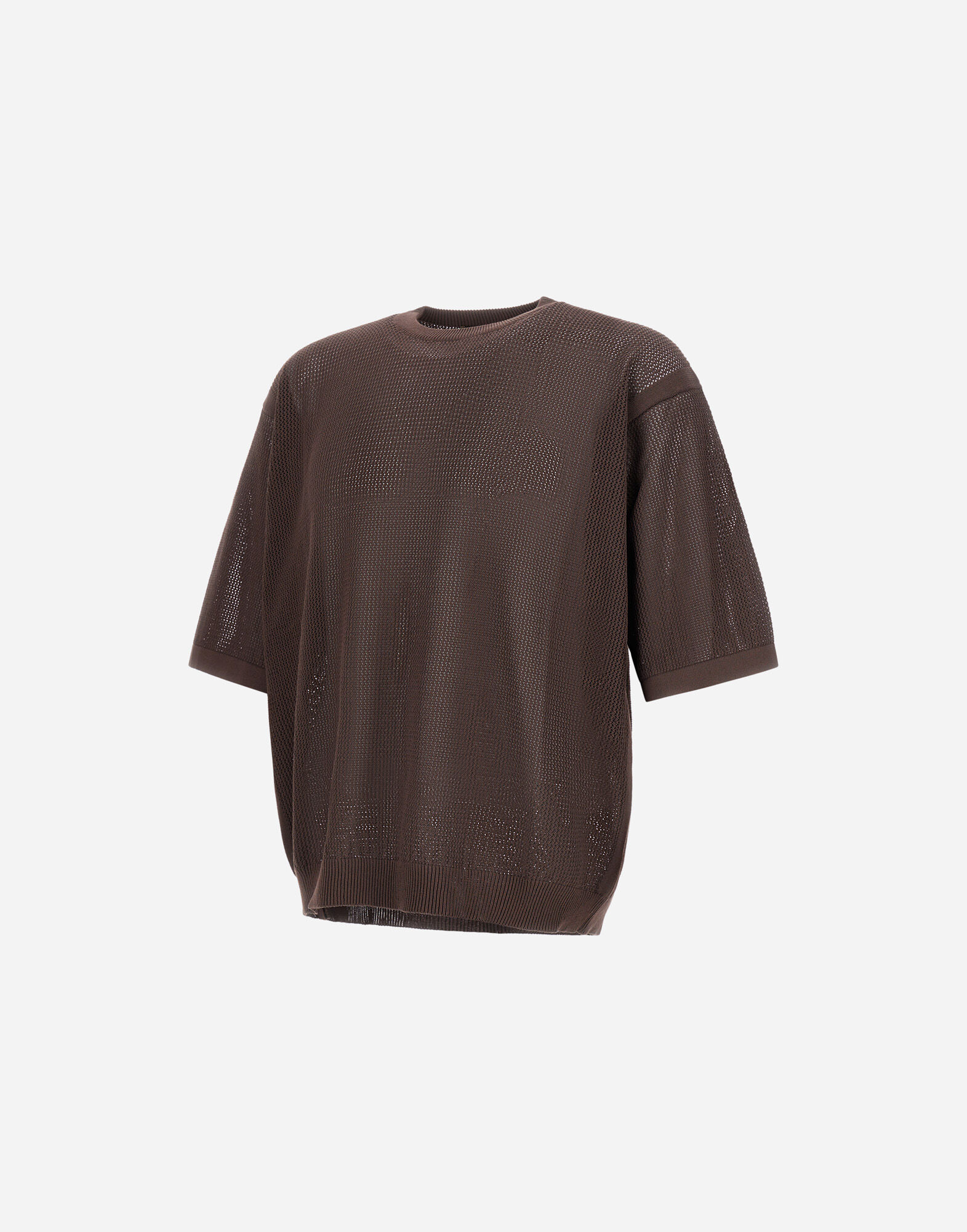 メンズ フレッシュコットン Tシャツ ダークブラウン | Herno® (ヘルノ)