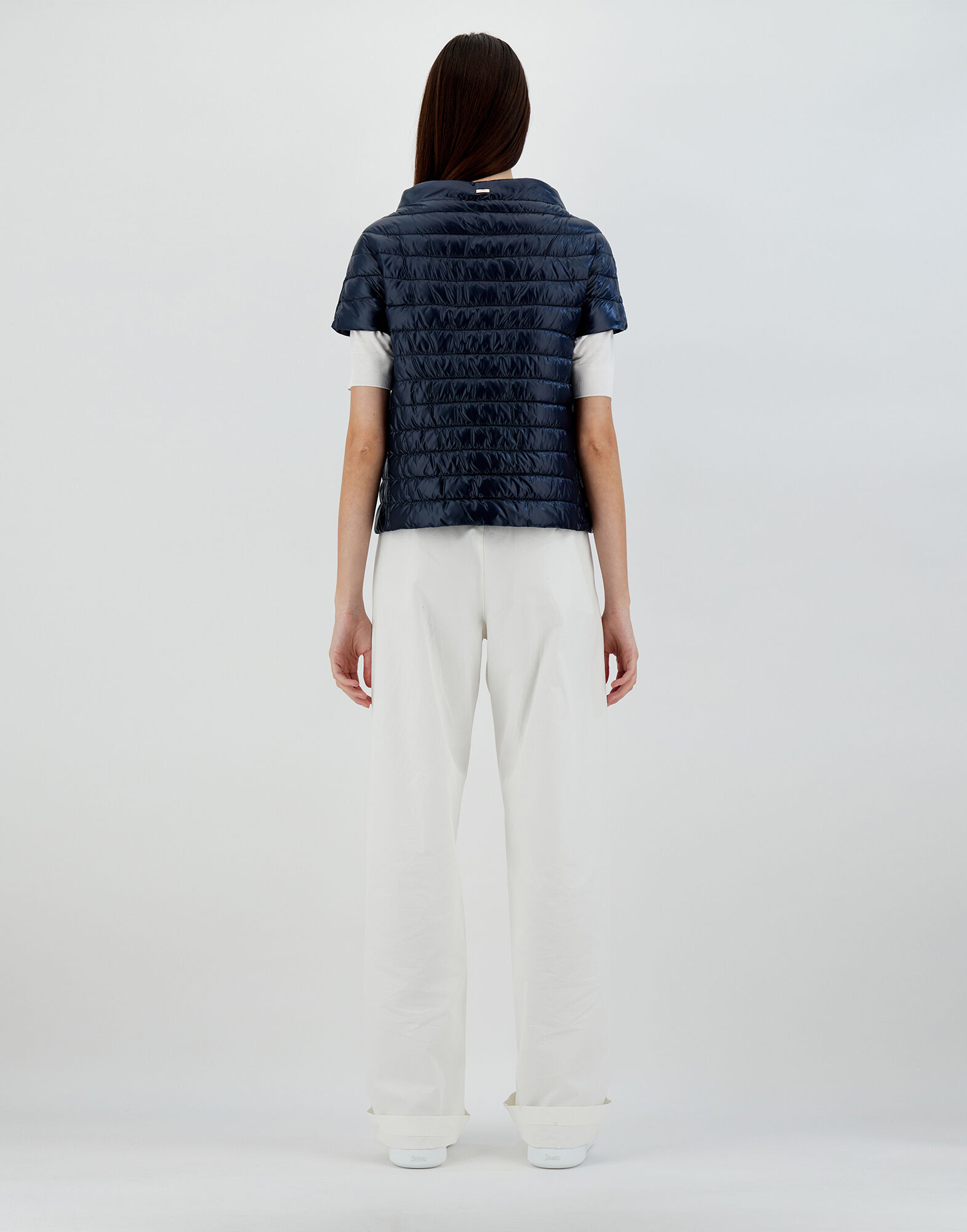 PIUMINO CAPPA ULTRALIGHT ICONICO HDM in Blue Navy for Women Herno