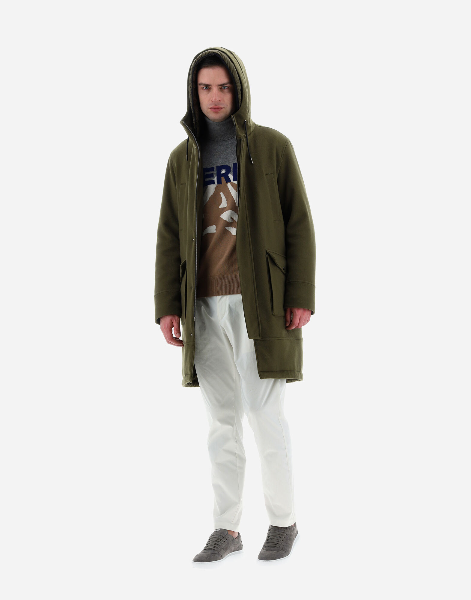 Herno men's parka store