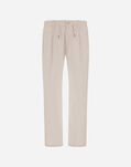 Herno COTTON FEEL TROUSERS Chantilly PT000140U125311985