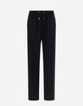 Herno SATIN EFFECT TROUSERS Black PT000010D125469300