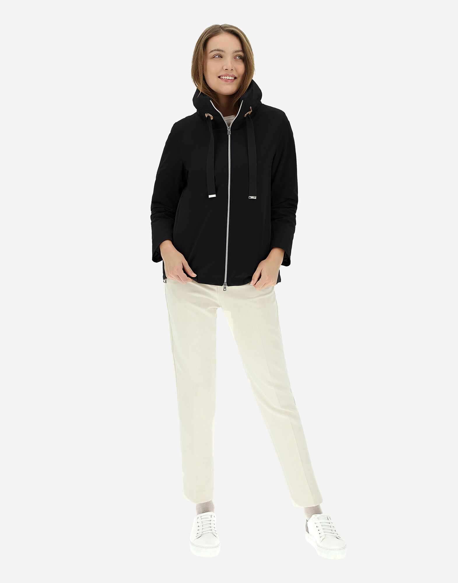 RESORT JACKET IN FOG WOOL in Light Grey for Men | Herno®